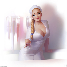 продавщица живой воды