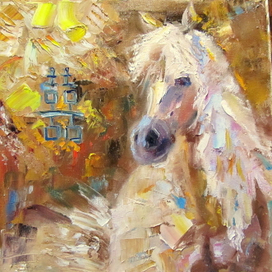 Лошадь в восточном стиле