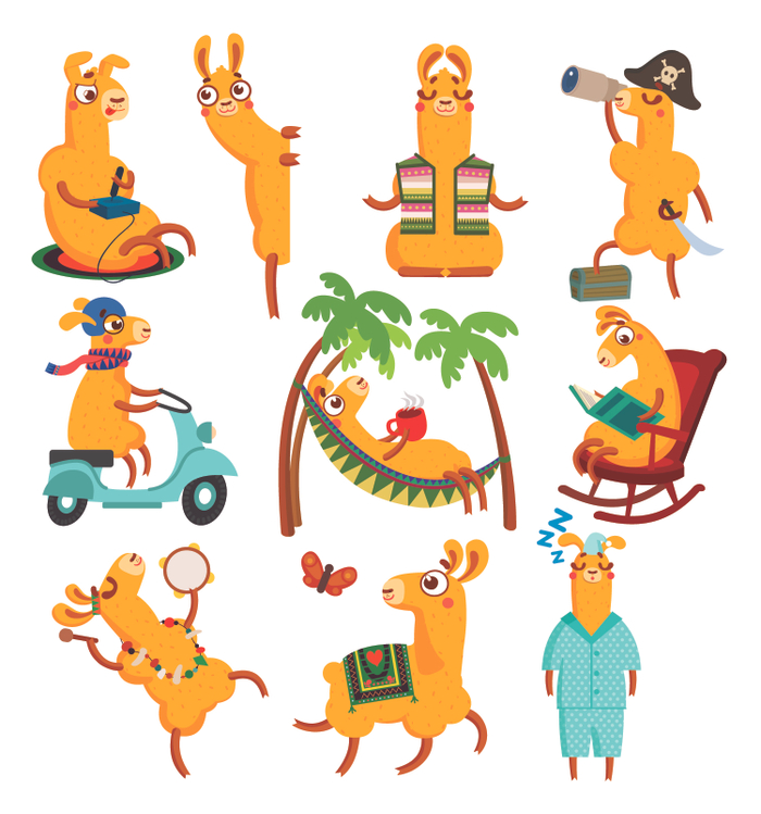 Персонаж "Лама"