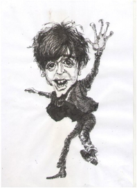 карикатура, шарж, пол маккартни