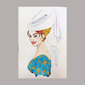 костюм Средневековье