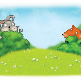 Заяц, Лис и Обидчивый Куст 01