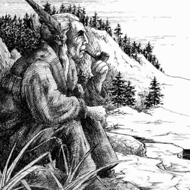 Старый индеец