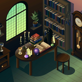 Кошка и магия