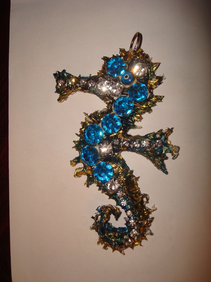 морской "дикий лошадь"))