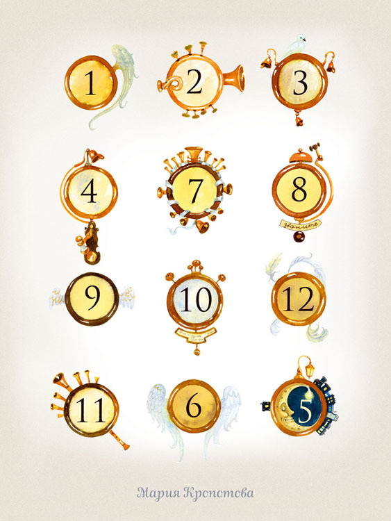 Элементы счетчика хода