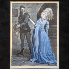Иллюстрация к пьесе У. Шекспира "Генрих IV"