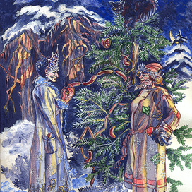 Ведьмины каникулы. Колбасная елка