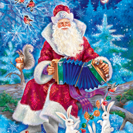 Гармонь с колокольчиками