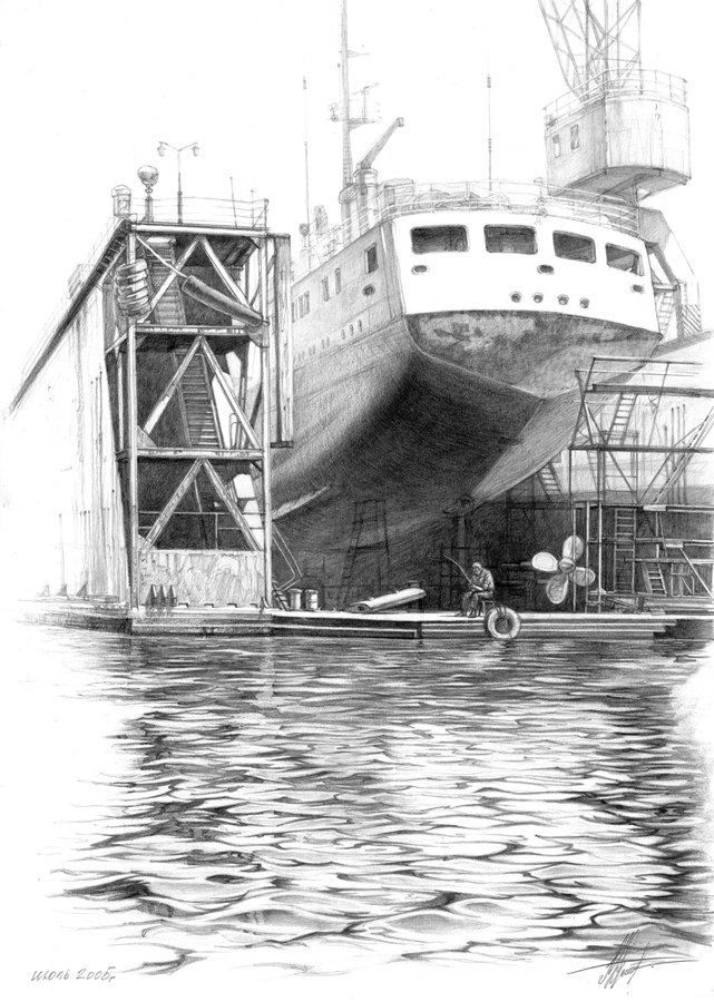 В Балаклаве.