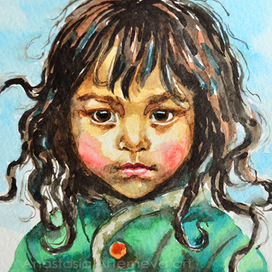 Тибетский ребенок