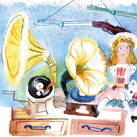 Для книги о велосипедах и других изобретениях