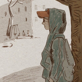 иллюстрация к книге К. Стрельниковой День глухого кита изд. Речь 2019