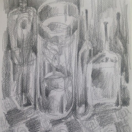 Полнолунный алхим-препарат натюрморт