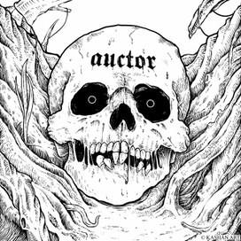 Череп с ветвями