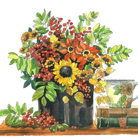 Осенний букет