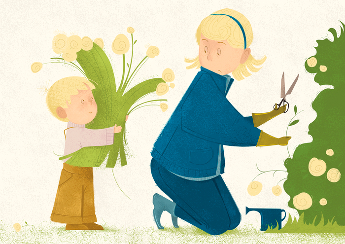 Славная была клумба