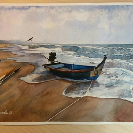 Морская лодочка