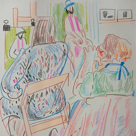 Субботний полдень в мастерской 