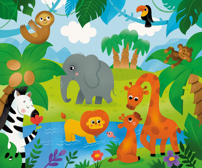 Иллюстрация для пазла