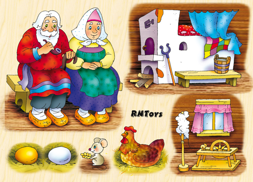 сказочный ТЕАТР-"КУРОЧКА РЯБА"