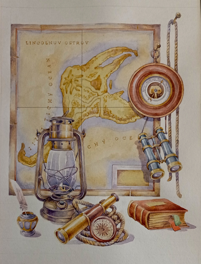 Таинственный остров. 