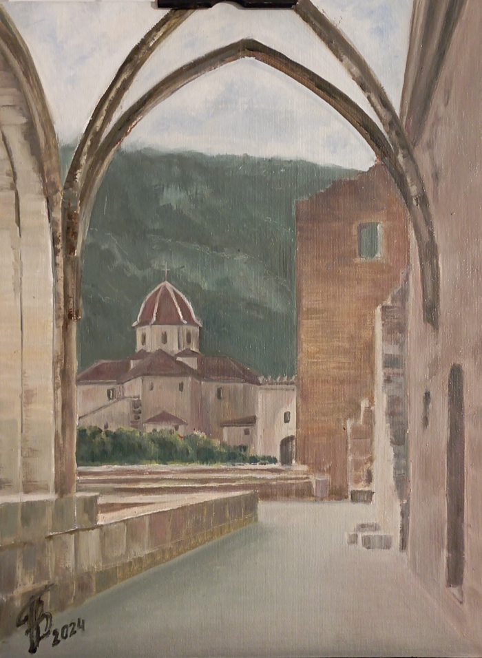 Монастырь ХIV века в Simat 