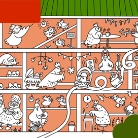 Куриные будни