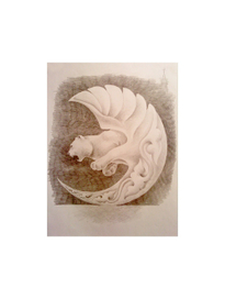 Барс с крыльями(эскиз-5)