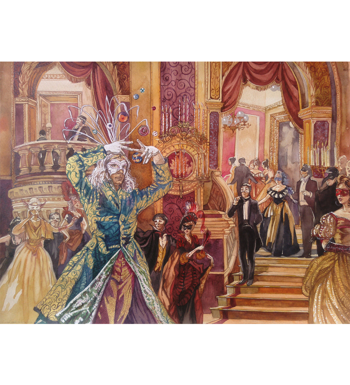 танец маски