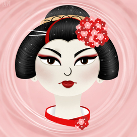 Девушка из Японии