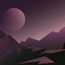 Ель в горах