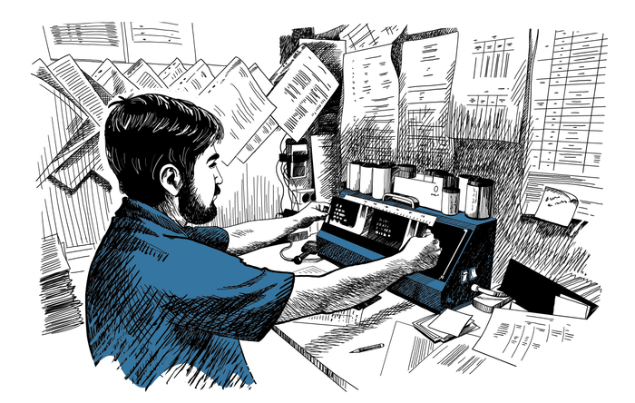 Профессия "дефектоскопист".  Для календаря компании ЛГСС календаря