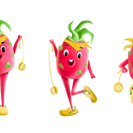 Бренд персонаж Питахайя Пит 