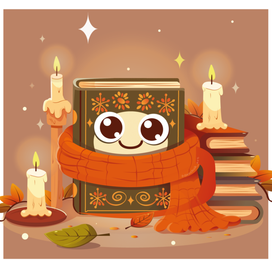 Книга в векторной графике