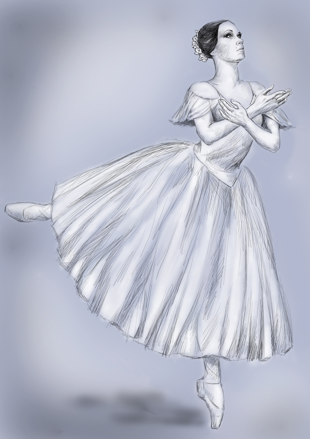 Жизель - Елена Лыткина, ведущая солистка НГАТОиБ