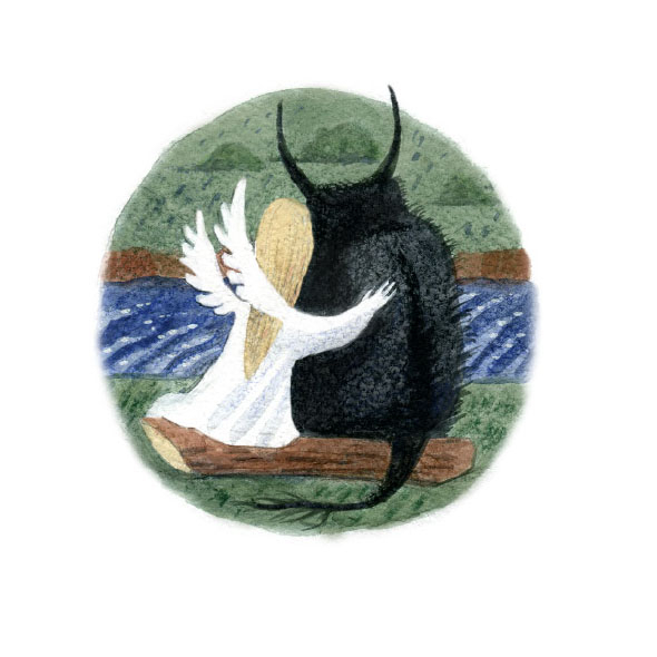 Иллюстрация к сказке Андрея Семина "Нежна Княжна"