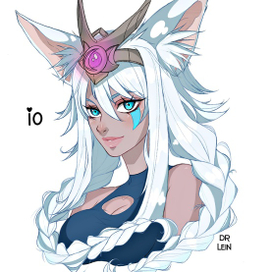 Fan-Art Io from the game Paladins