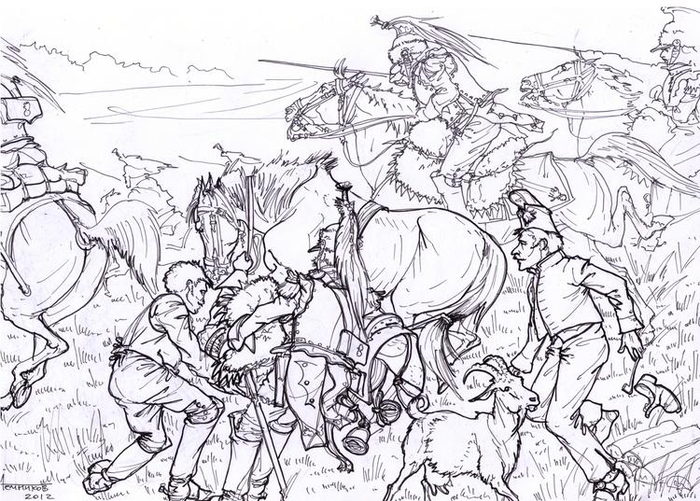 Бой при Тарутино.18 октября 1812 года