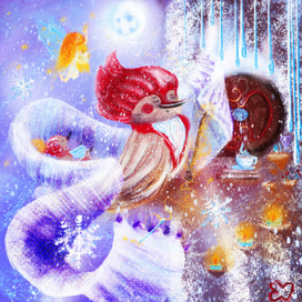 Дятел вышивальщик