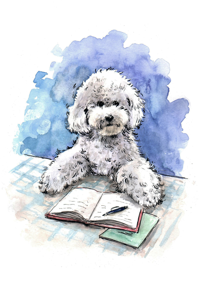 Бишон-поэт.