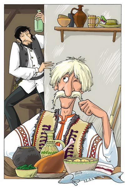 Казки про дурнiв. Шинок