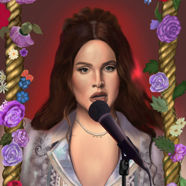 Лана Дель Рей. Концерт в Бразилии