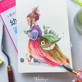 Соседка того самого Тоторо