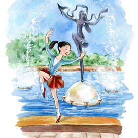 Айжик - балерина