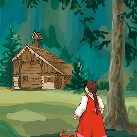 Иллюстрация к пособию Маша и медведь