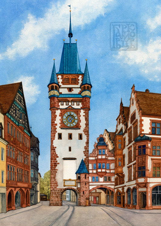 Фрайбург. Ворота Св. Мартина