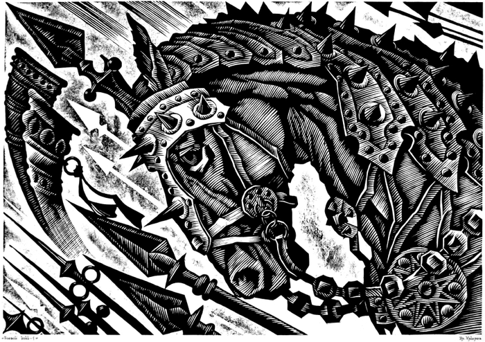 Боевой конь. Ожидание.