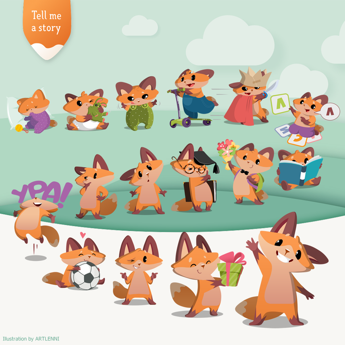 Лисёнок-развивайка