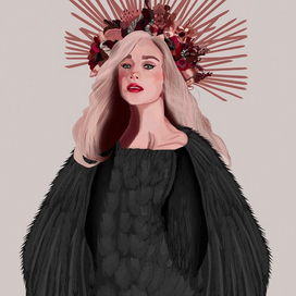 Славянский мифический персонаж - Алконост